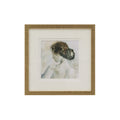 Renwil Penelope 14 Wide Wall Decor Antique Brass White