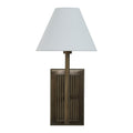Renwil Solaria 19 Dark Antique Brushed Brass 1 Light Wall Sconce
