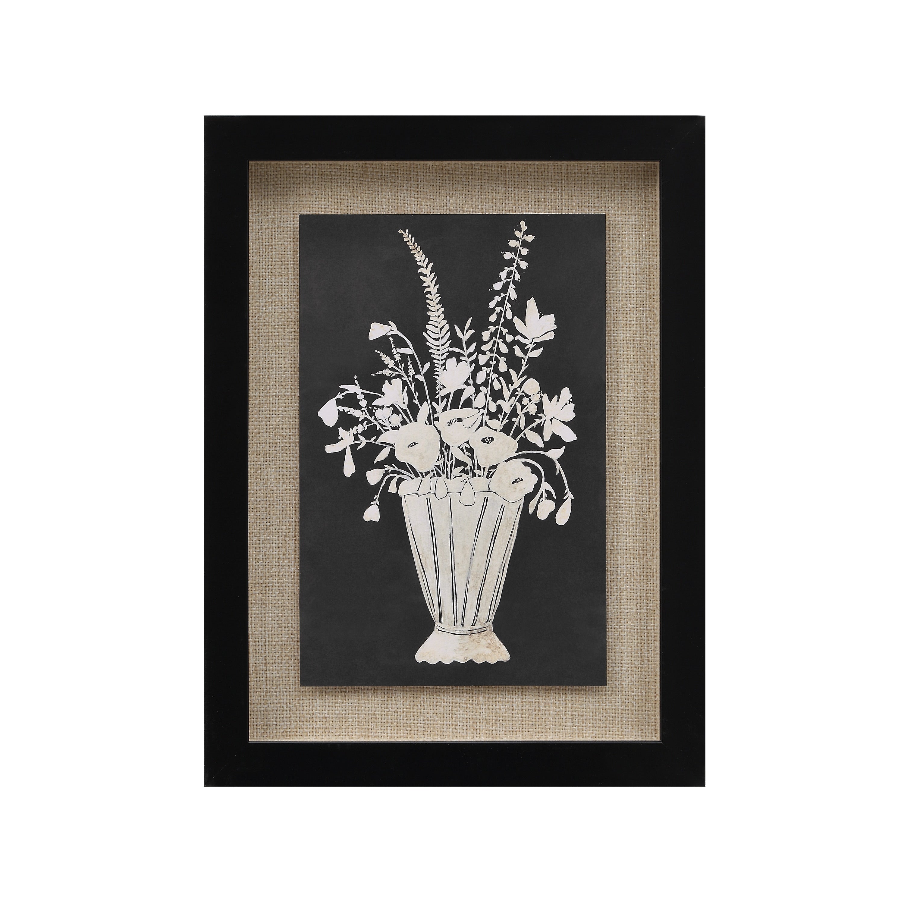 Renwil Tecoma 9 Wide Wall Decor Matte Black