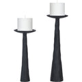 Renwil Tilde Indoor Aluminum Candle Holder Matte Black