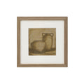 Renwil Vetro 12 Wide Wall Decor Medium Walnut Beige