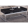 Furniture Of America Repta Contemporary Crocodile Textured Storage Coffee Table