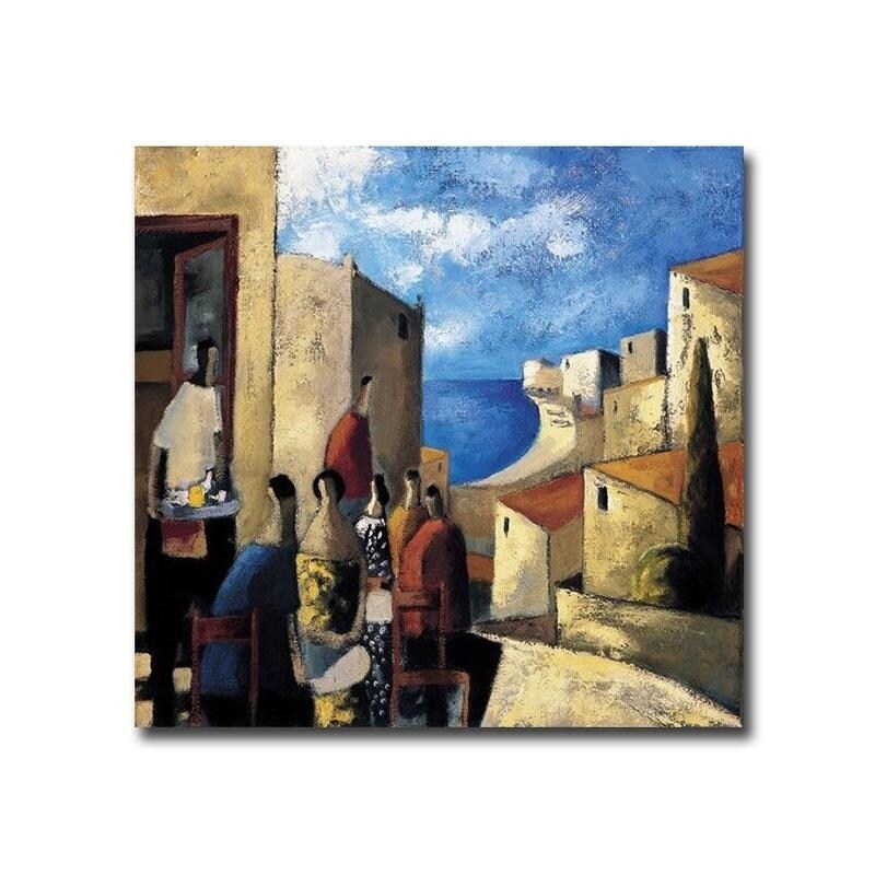 Resaca Matinal Morning Hangover By Didier Lourenco Gallery Wrapped Canvas Giclee Art 30 In X 30 In