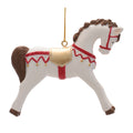 Resin Horse Ornaments Set Of 6