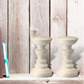 Resin Nantucket Candlestick 6.5