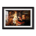 Rest On The Flight Into Egypt C 1597 Caravaggio Custom Framed Print