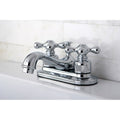 Restoration 4 Inch Chrome Center Bathroom Faucet