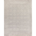 Restoration Hand Knotted New Zealand Wool Light Blue Area Rug