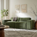 Restore 2 Piece Performance Fabric Upholstered Modular Loveseat