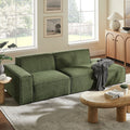 Restore 2 Piece Performance Fabric Upholstered Modular Loveseat
