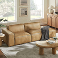 Restore 2 Piece Vegan Leather Modular Loveseat