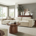 Restore 3 Piece Performance Fabric Upholstered Modular Sofa Set