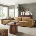 Restore 3 Piece Vegan Leather Modular Sofa Set