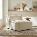 Restore Performance Fabric Upholstered Armless Modular Chair