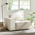 Restore Performance Fabric Upholstered Left Facing Modular Lounge Chair
