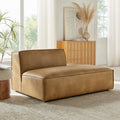 Restore Vegan Leather Right Facing Armless Modular Chaise