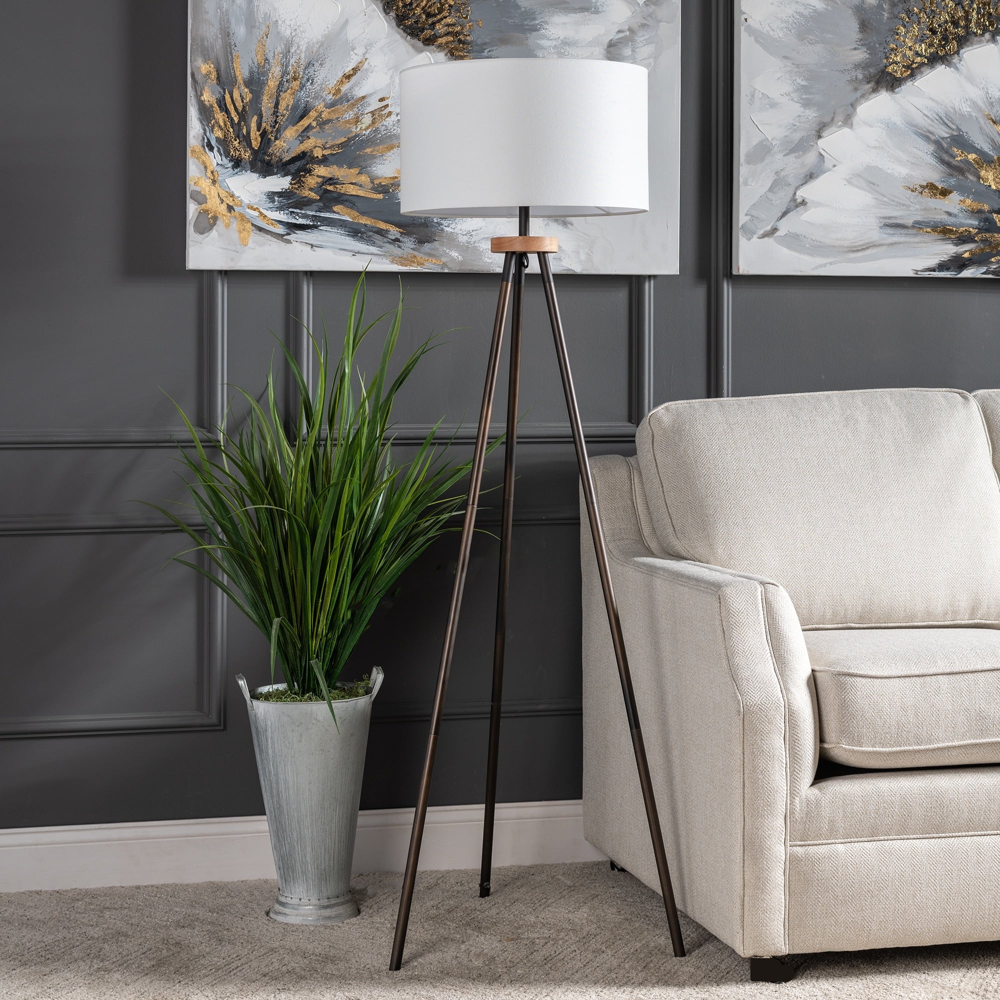 Retro Link 62 Metal Floor Lamp