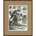 Return Of The Prodigal Son By English School Wood Framed Wall Art Print