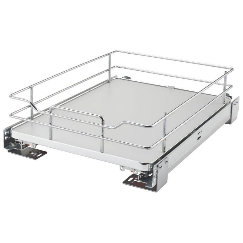 Rev A Shelf 5330 15Bcsc 5330 Series 18 Pull Out Base Organizer With One Shelf And Blumotion Slides N A