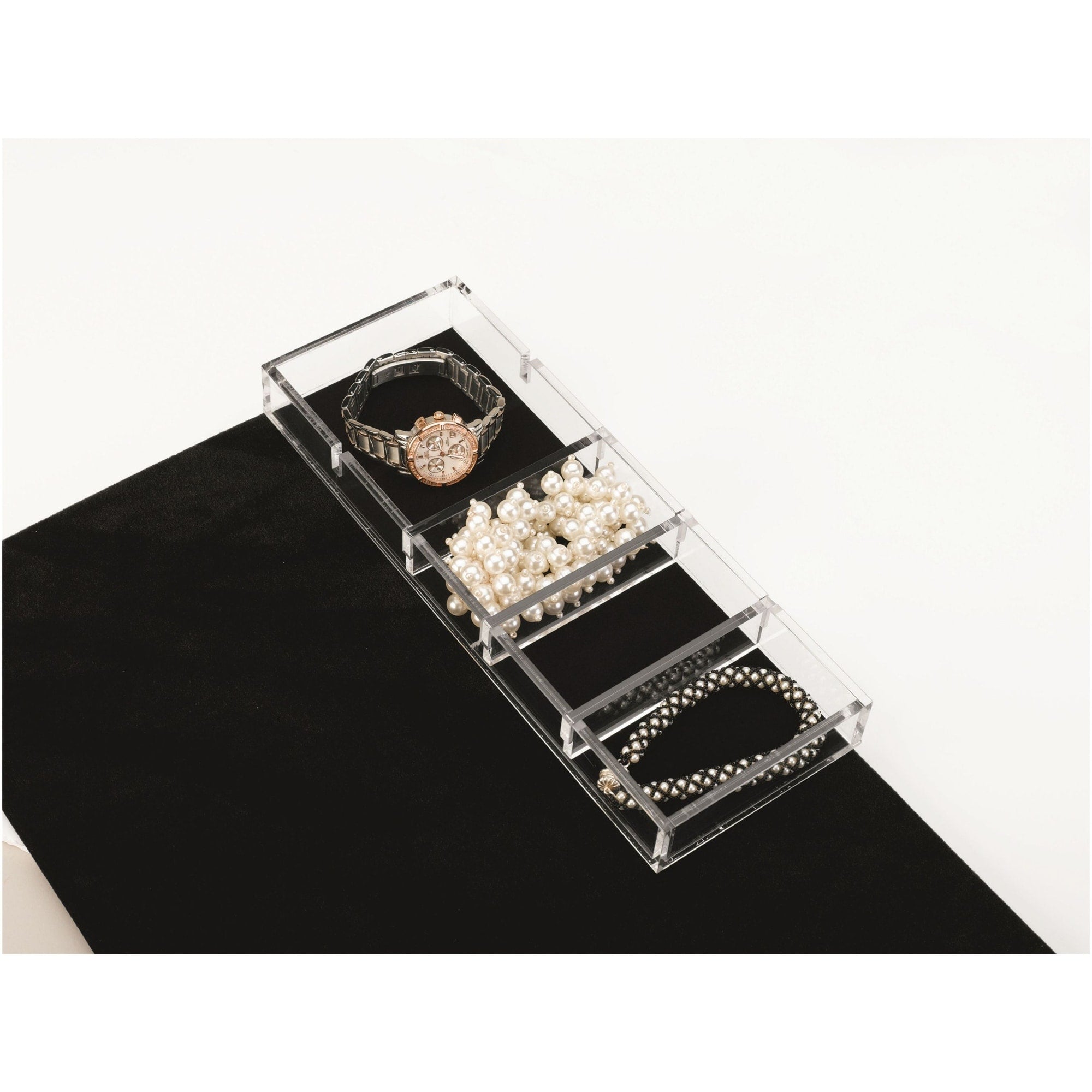 Rev A Shelf Ca Smorg 1 Ca Series 11.625 X 4.25 Clear Acrylic Jewelry Organizer