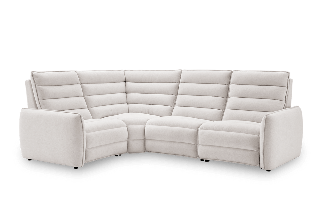 Reverie Performance Fabric Motion Recliner Chaise Sectional Sofa