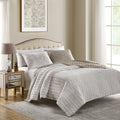 Reversible Faux Fur And Flannel Quilt Set