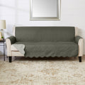 Great Bay Home Elenor Solid Reversible Sofa Furniture Protector