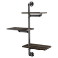 Carbon Loft Leyva 3 Tier Floating Wall Shelf