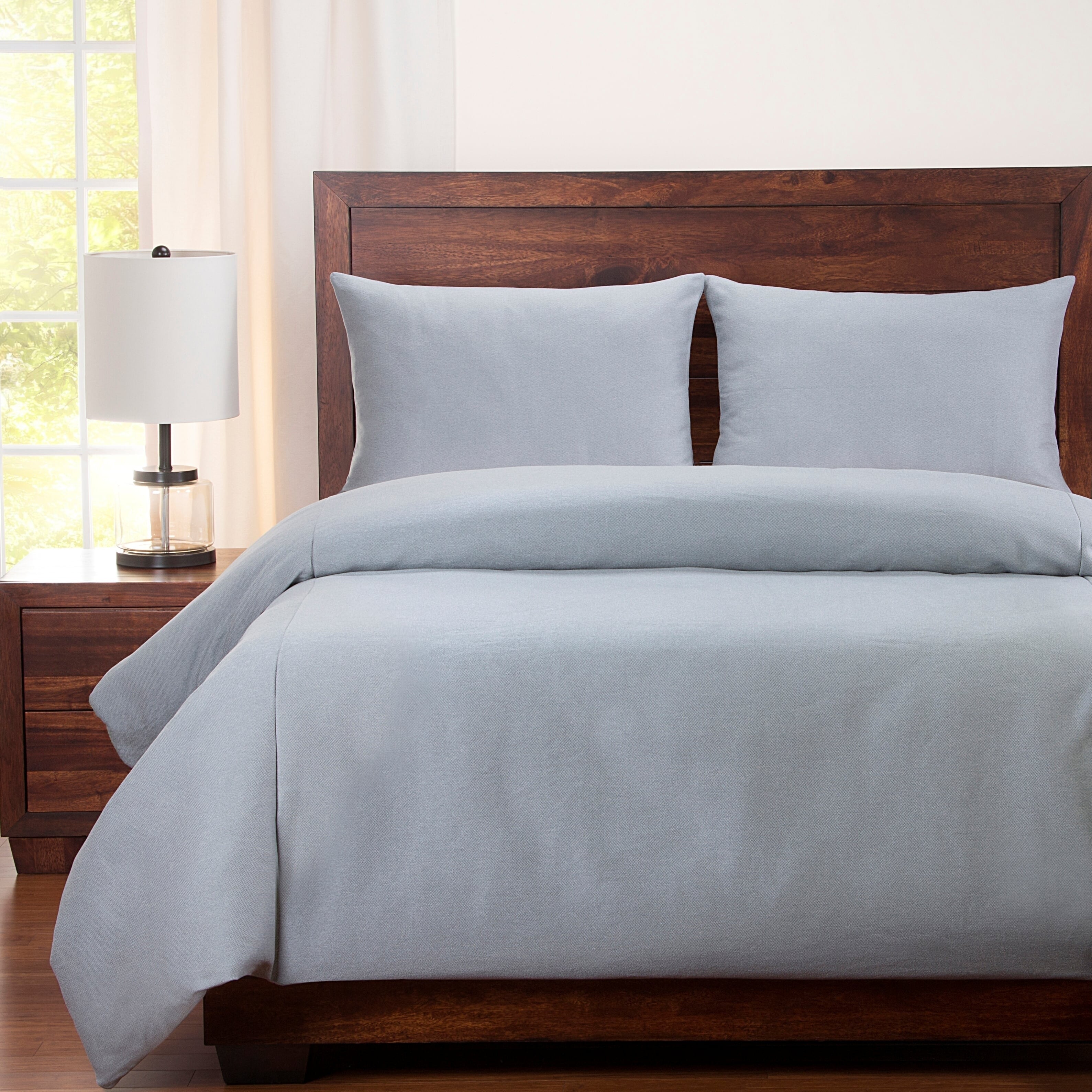 Copper Grove Edam Solid Stain Resistant Duvet Cover