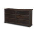 Rhett Reclaimed Wood 6 Drawer Cabinet 60.0L X 16.0W X 32.0H