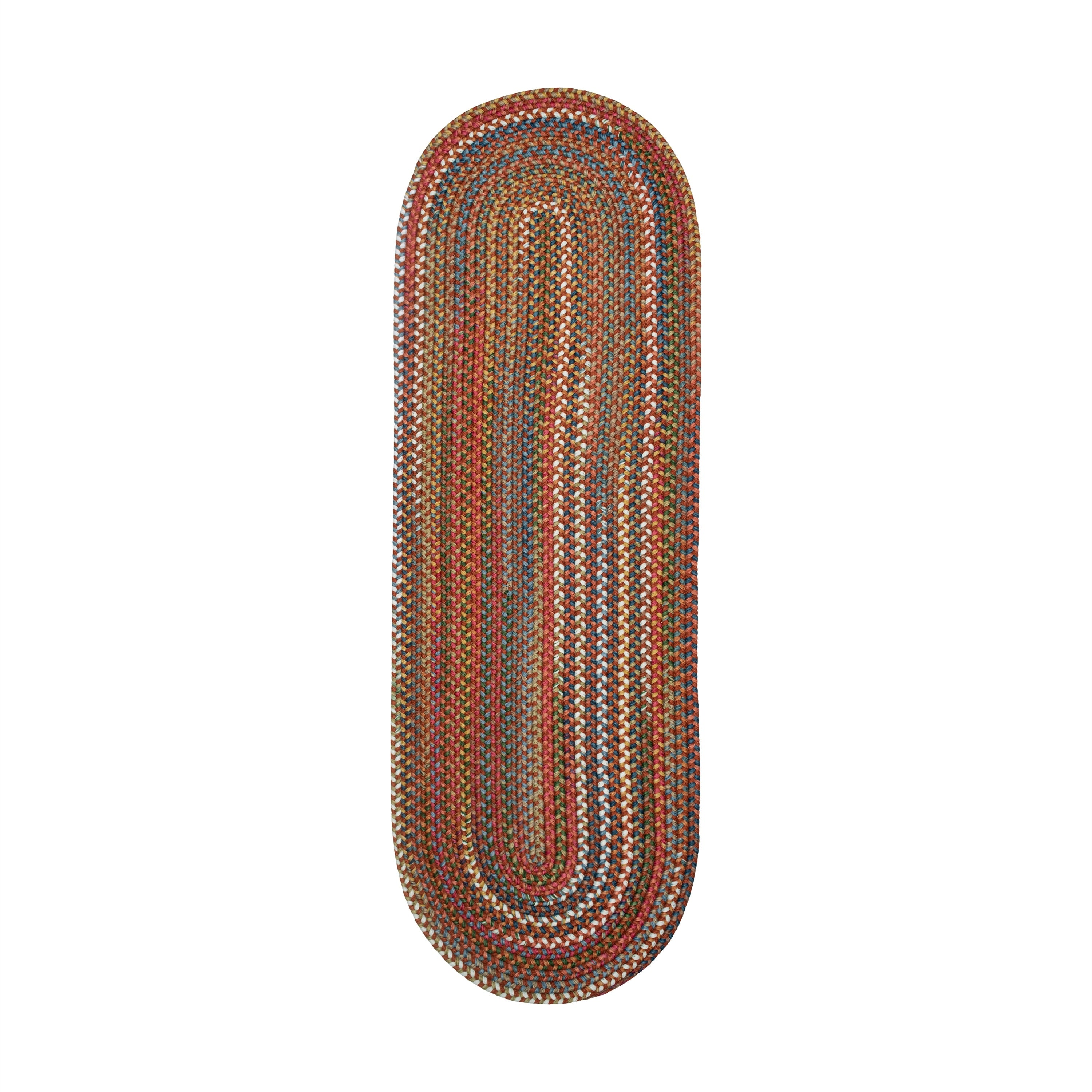 Charisma Indoor Outdoor Oval Braided Rug By Rhody Rug 8 X 11 8 X 11