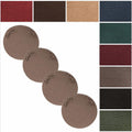 Rhody Rug Madeira Reversible Braided Chair Pads Set Of 4