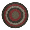 Mission Hill 5 X 8 Multicolored Indoor Outdoor Reversible Oval Braided Rug 5X 8
