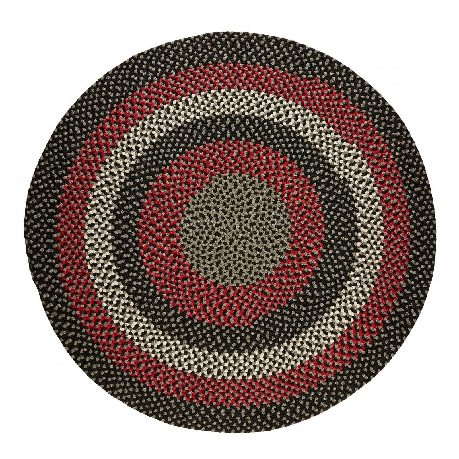 Mission Hill 5 X 8 Multicolored Indoor Outdoor Reversible Oval Braided Rug 5X 8