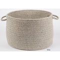 Rhody Rug Woolux Wool 12 X 18 Inch Braided Basket