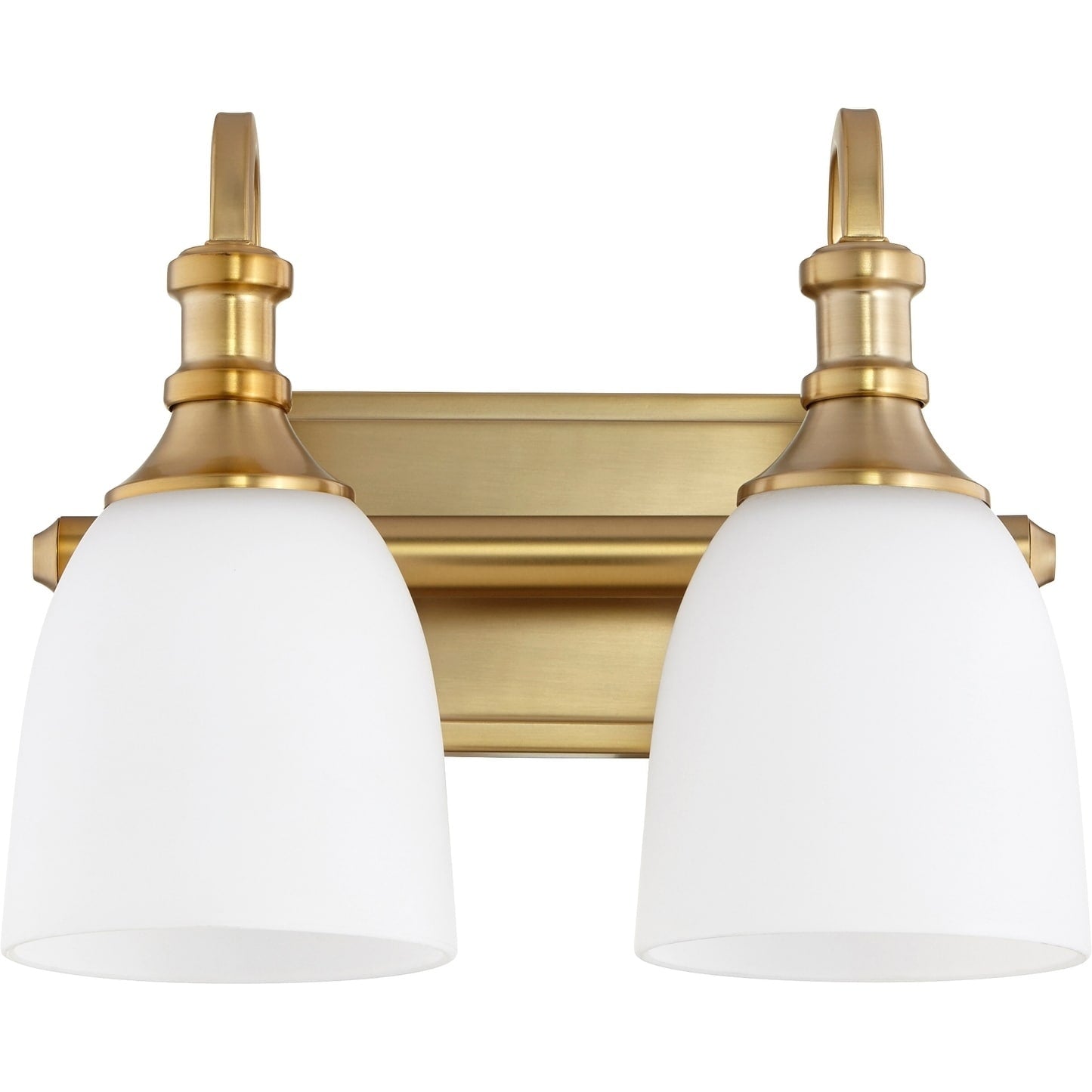 Richmond Aged Brass 2 Light Vanity Lighting