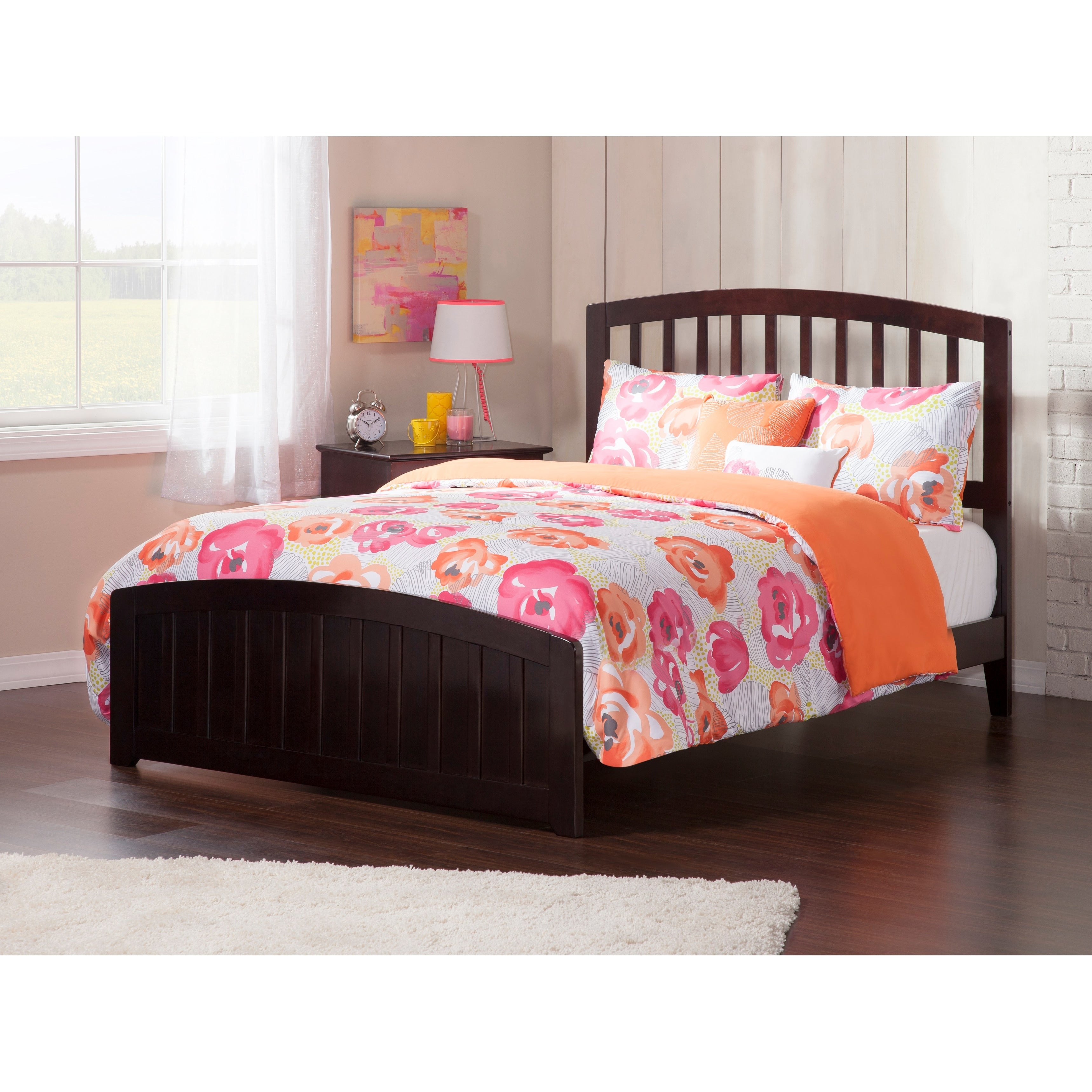 Richmond Full Bed With Matching Foot Board In Espresso
