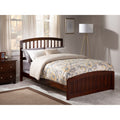 Richmond Full Traditional Traditional Bed With Matching Foot Board In Walnut