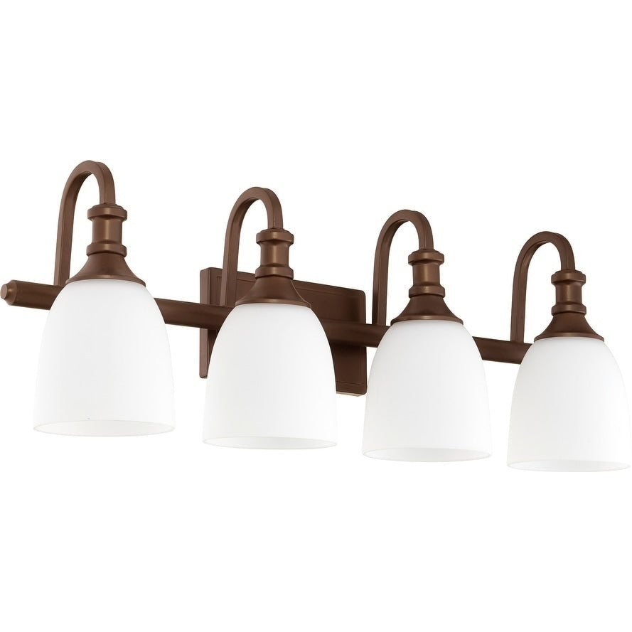 Richmond Oiled Bronze 4 Light Vanity Lighting