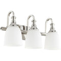 Richmond Polished Nickel 3 Light Vanity Lighting