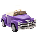 Ride On Truck Car Ride On Car Purple Battery Powered Electric Car