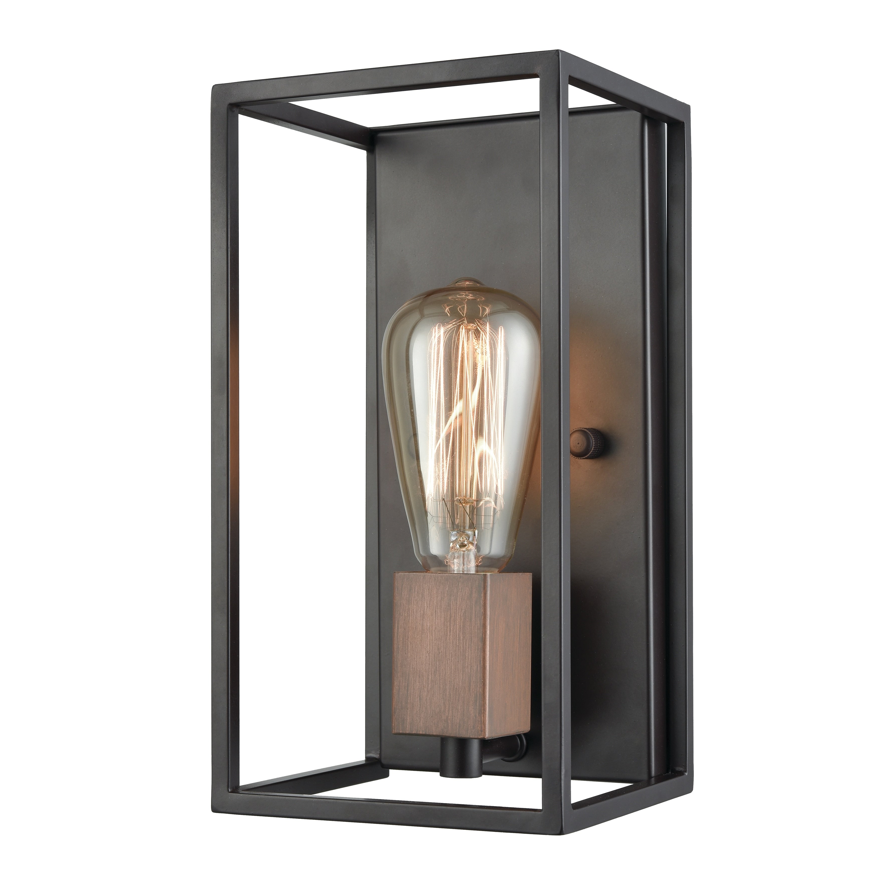 Rigby 11 High 1 Light Sconce Oil Rubbed Bronze 11 Inch Tall