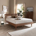 Carson Carrington Dagas Mid Century Modern Platform Bed