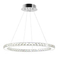 Chrome Finished Stainless Steel Led Chandelier