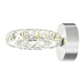 Silver Orchid Brownlee Led Wall Sconce With Chrome Finish