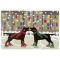 Liora Manne Frontporch Holiday Ice Dogs Indoor Outdoor Mat