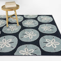 Rio Coastal Sand Dollar Area Rug 53 X 7