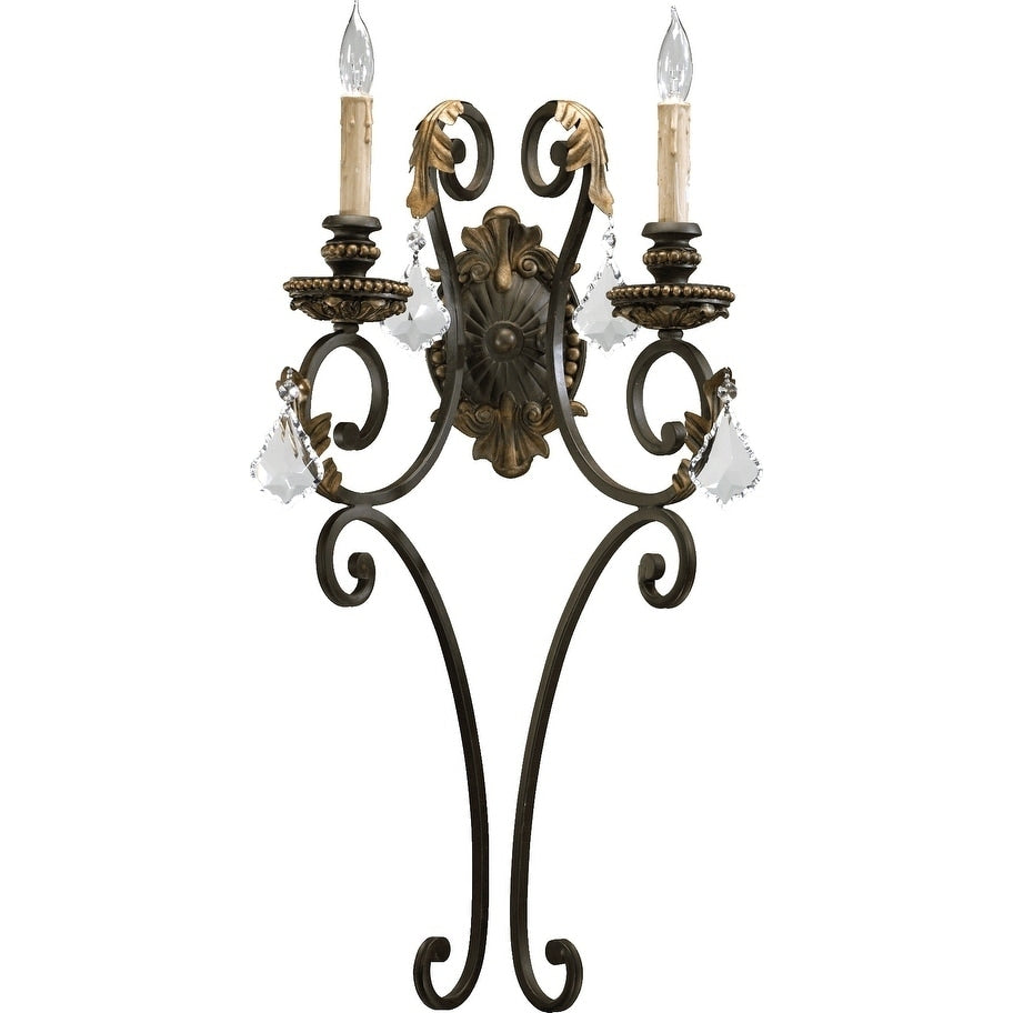 Rio Salado Toasted Sienna And Mystic Silver 1 Light Wall Light