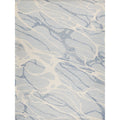 Rio Hand Tufted New Zealand Wool Blue Ivory Area Rug