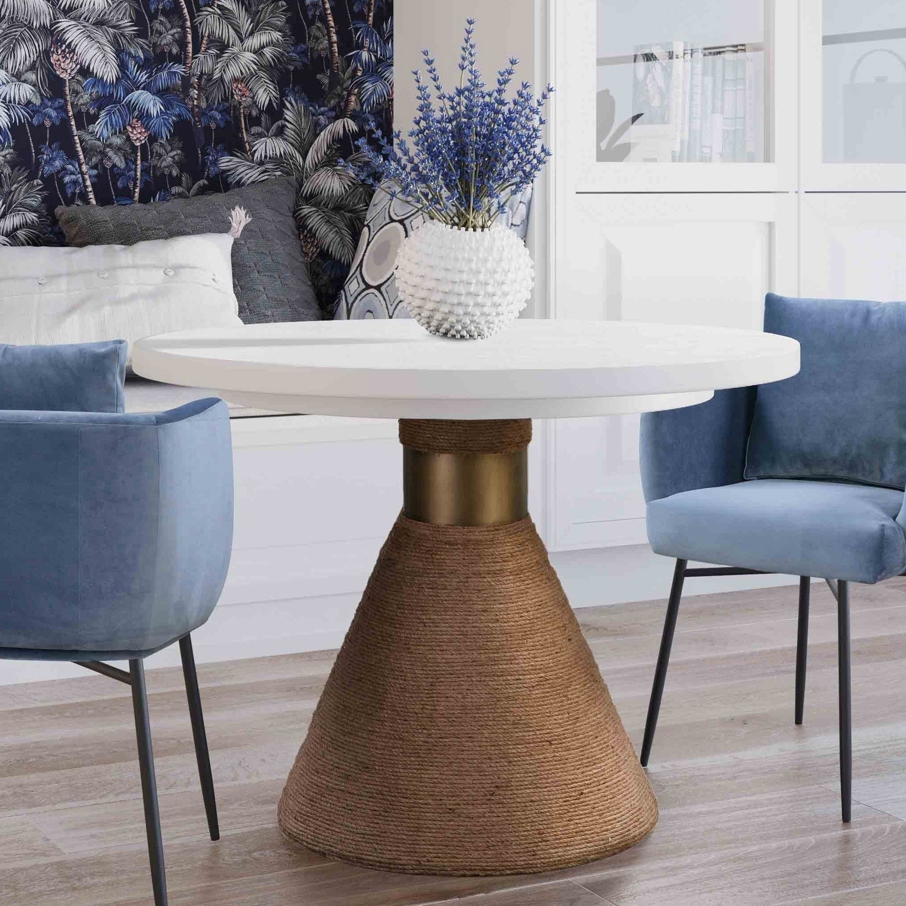 Rishi Natural Rope Round Table N A